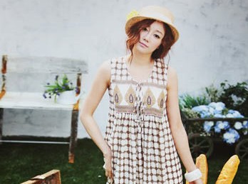 旅游遮陽帽，時尚美眉五一出游必備