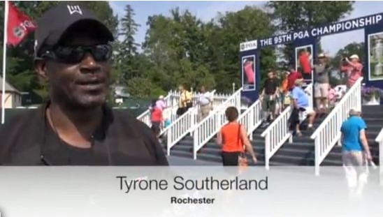 PGA錦標賽，高爾夫球上的帽子