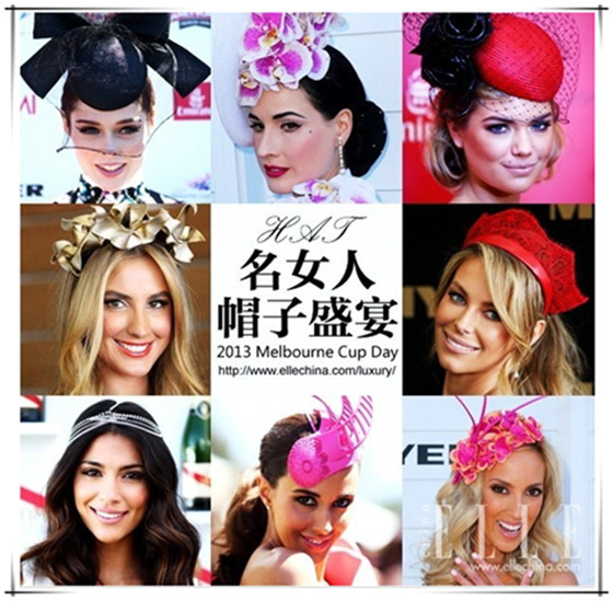 墨爾本賽馬日，明星婦女帽子的宴會(huì)