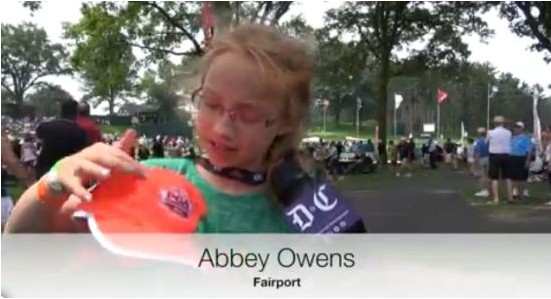 PGA錦標賽，高爾夫球上的帽子