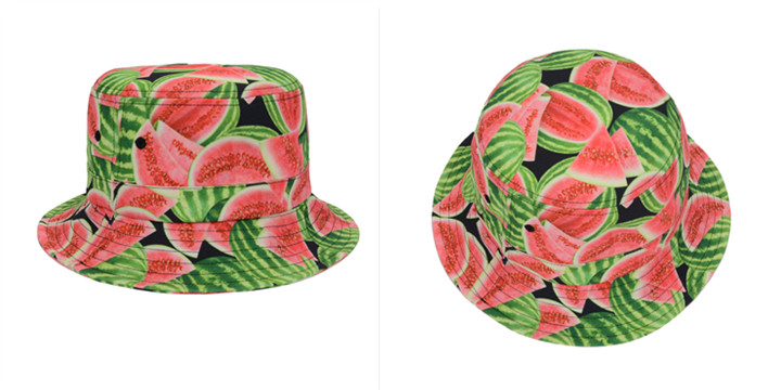 西瓜水果漁夫帽