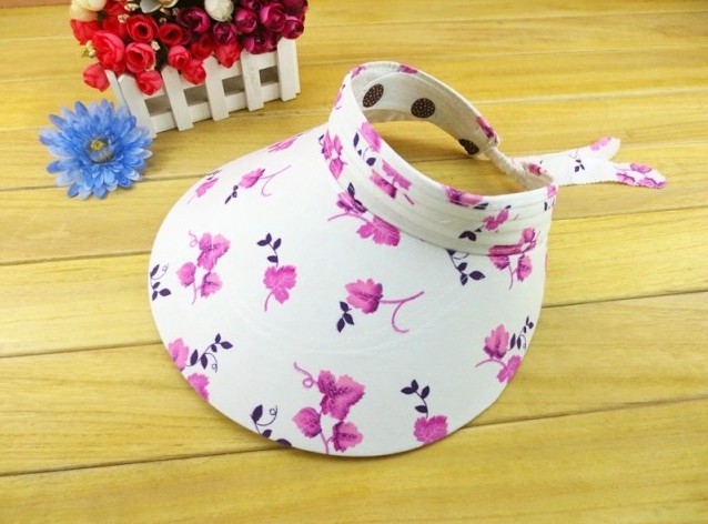 風(fēng)格迥異！印花空頂帽，爛漫優(yōu)雅女神范兒