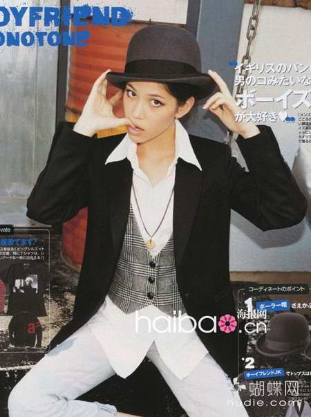 日韓時(shí)尚雜志封面，揭露秋冬帽子流行趨勢