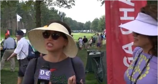 PGA錦標賽，高爾夫球上的帽子