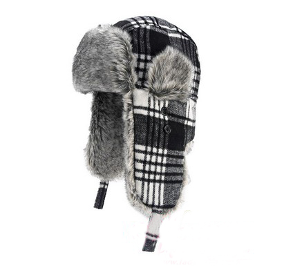 冬季防風雪帽子雷鋒帽