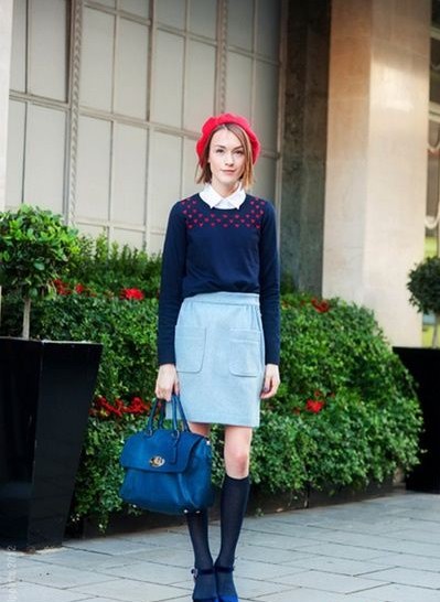 多色針織帽搭配針織衫，讓這個冬季保暖又時尚