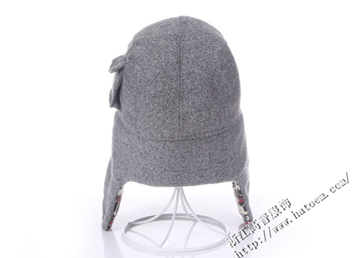 針織材料雷鋒帽_毛線帽子廠家-浙江高普服飾有限公司