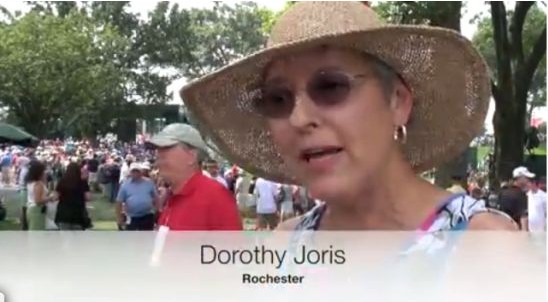 PGA錦標賽，高爾夫球上的帽子