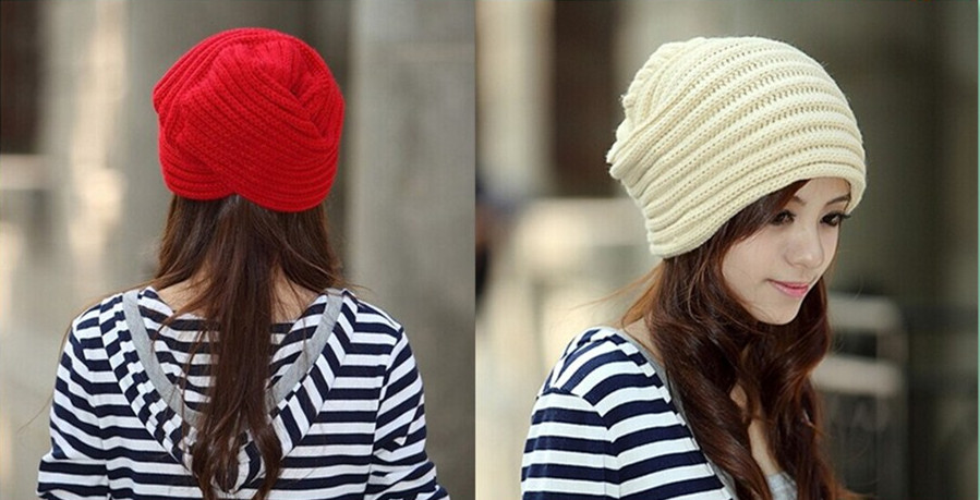 女式戶(hù)外針織帽